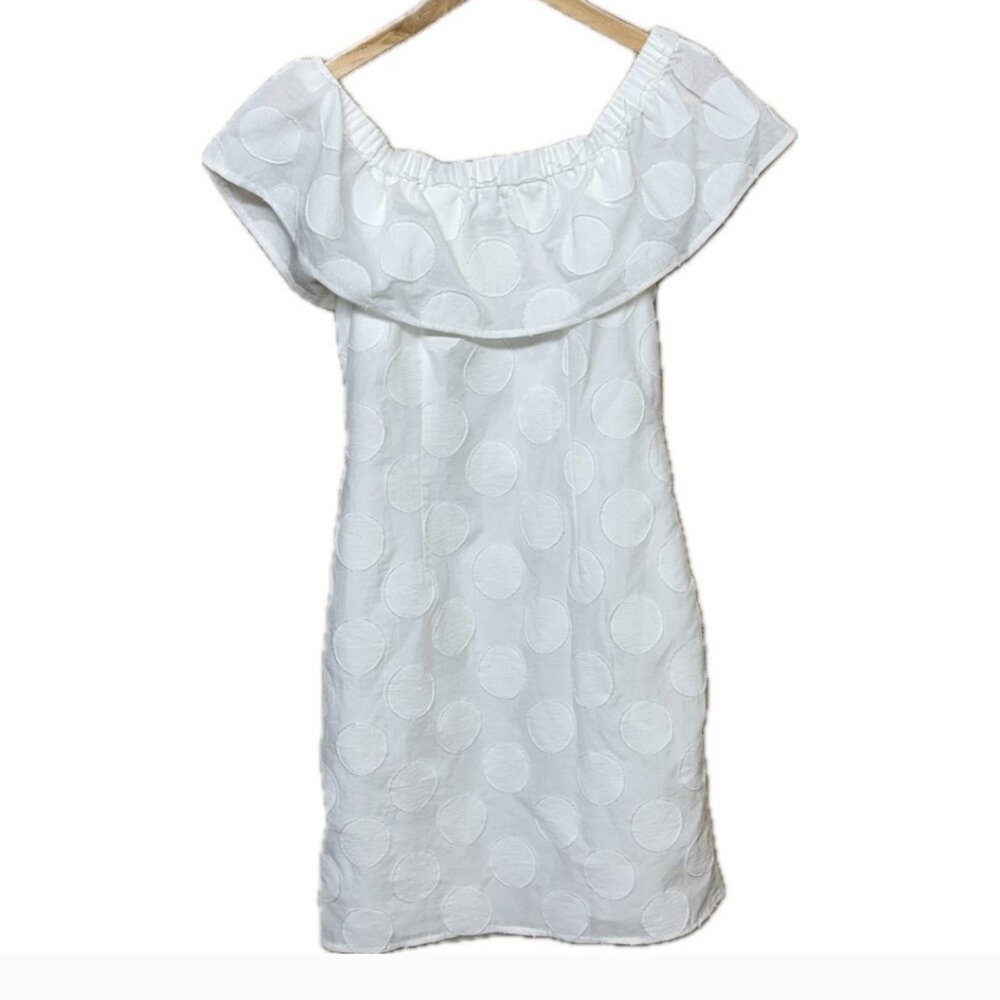 Sail to Sable White Polka Dot Summer Dress